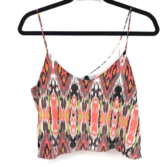 Live 4 Truth Abstract Tribal Print Crop Top Size L - Picture 4 of 8